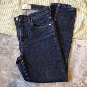 Everlane Dark Wash Skinny Ankle Jean